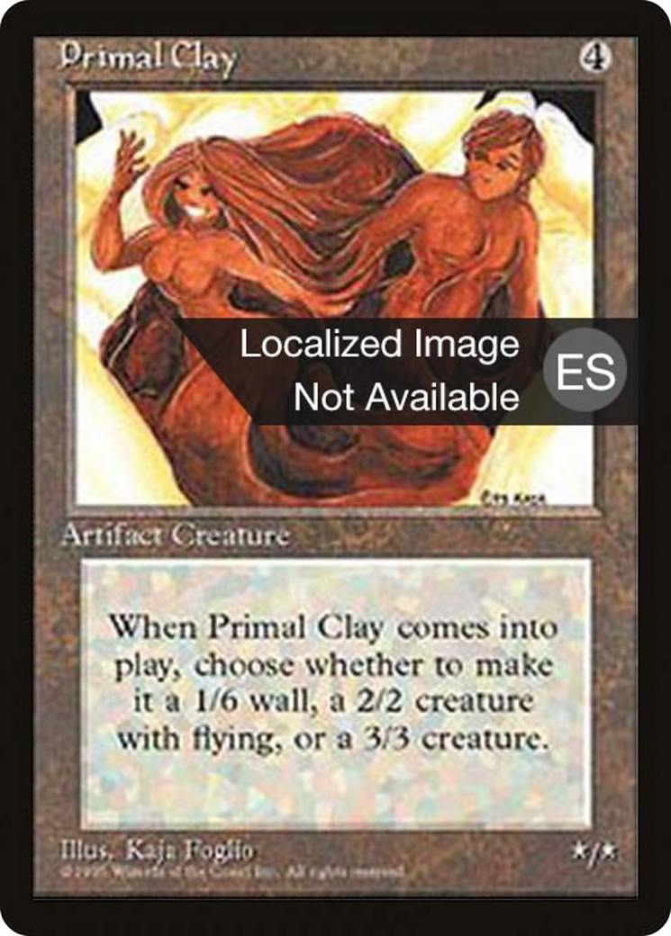 Primal Clay [Fourth Edition Foreign Black Border] | Shuffle n Cut Hobbies & Games