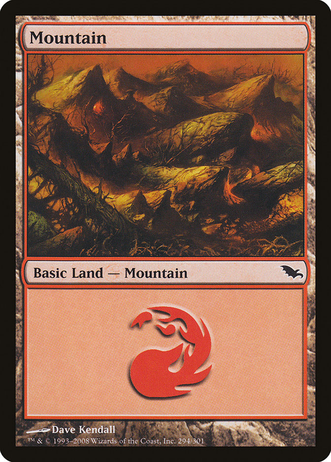 Mountain (294) [Shadowmoor] | Shuffle n Cut Hobbies & Games