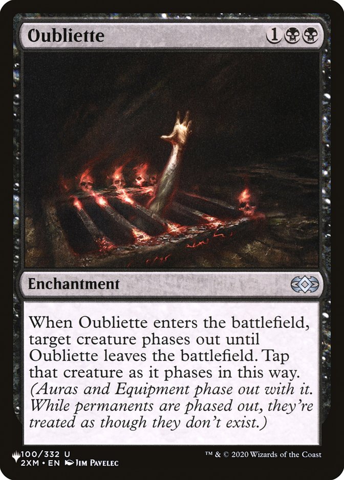 Oubliette [The List] | Shuffle n Cut Hobbies & Games