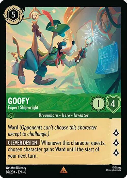 Goofy - Expert Shipwright (89/204) [Azurite Sea] | Shuffle n Cut Hobbies & Games