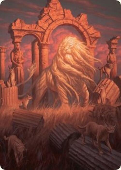 Arahbo, the First Fang Art Card (26/54) [Foundations Art Series] | Shuffle n Cut Hobbies & Games