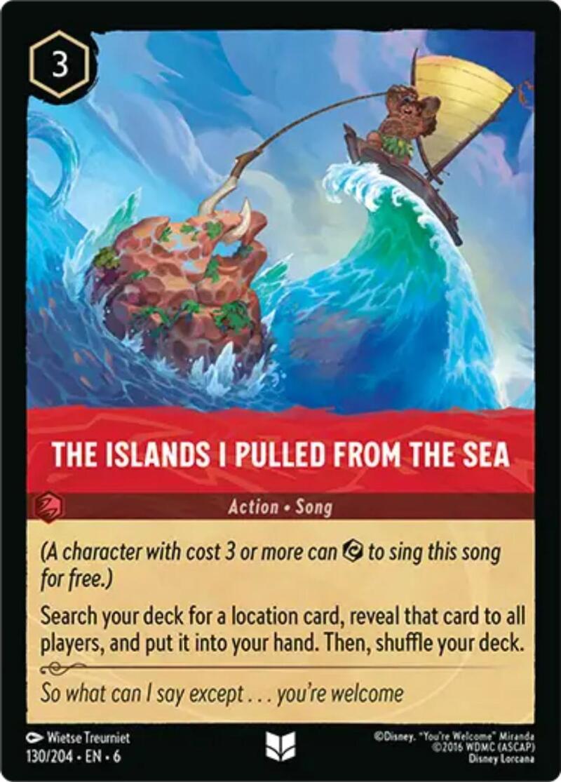 The Islands I Pulled From The Sea (130/204) [Azurite Sea] | Shuffle n Cut Hobbies & Games
