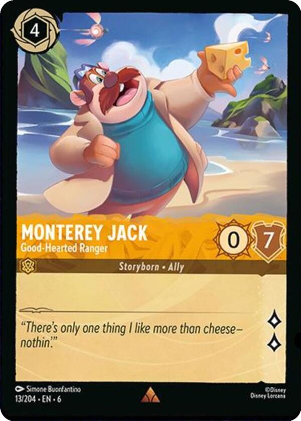 Monterey Jack - Good-Hearted Ranger (13/204) [Azurite Sea] | Shuffle n Cut Hobbies & Games