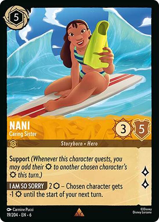 Nani - Caring Sister (19/204) [Azurite Sea] | Shuffle n Cut Hobbies & Games