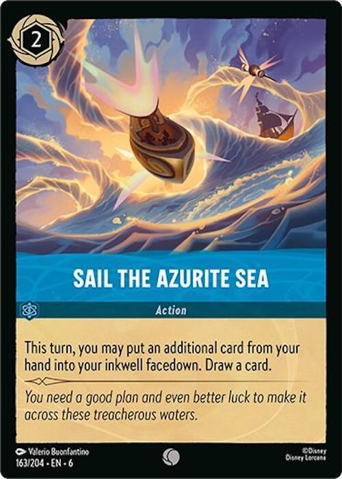 Sail the Azurite Sea (163/204) [Azurite Sea] | Shuffle n Cut Hobbies & Games