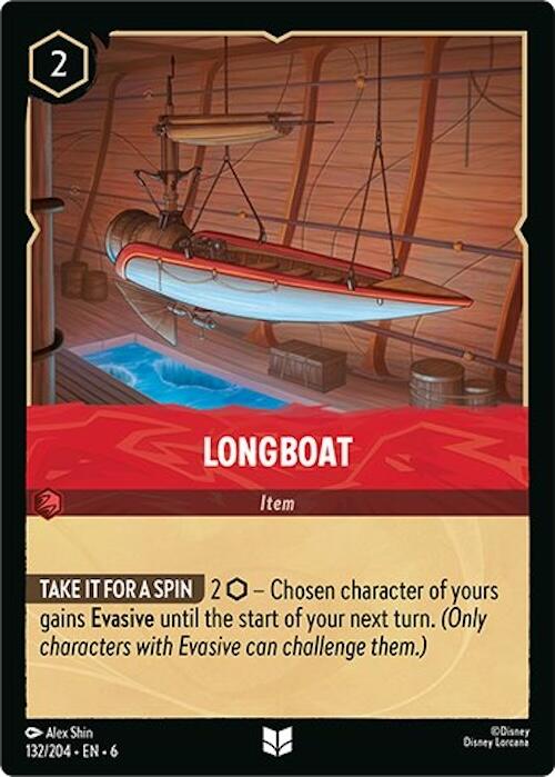 Longboat (132/204) [Azurite Sea] | Shuffle n Cut Hobbies & Games