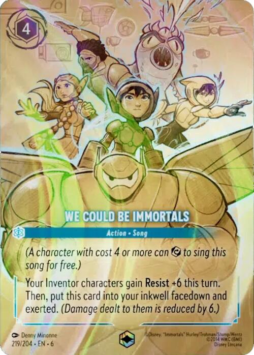 We Could Be Immortals (Enchanted) (219/204) [Azurite Sea] | Shuffle n Cut Hobbies & Games