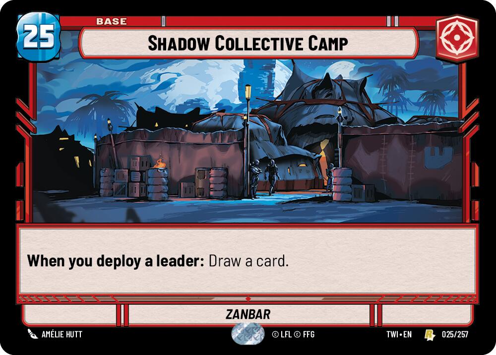Shadow Collective Camp (025/257) (025/257) [Twilight of the Republic] | Shuffle n Cut Hobbies & Games