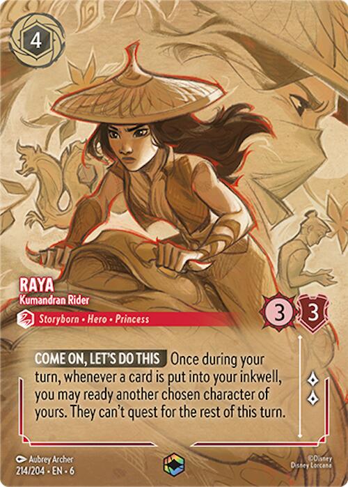 Raya - Kumandran Rider (Enchanted) (214/204) [Azurite Sea] | Shuffle n Cut Hobbies & Games