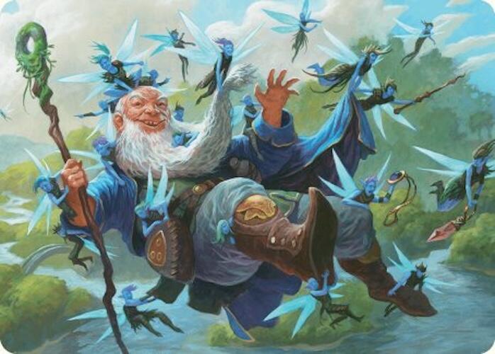 Mischievous Mystic Art Card (7/54) [Foundations Art Series] | Shuffle n Cut Hobbies & Games