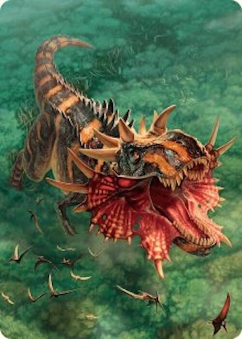 Gigantosaurus Art Card (53/54) [Foundations Art Series] | Shuffle n Cut Hobbies & Games