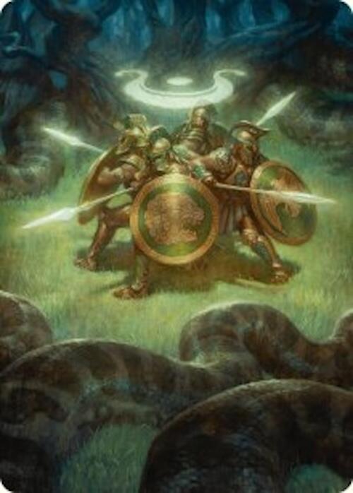 Anthem of Champions Art Card (47/54) [Foundations Art Series] | Shuffle n Cut Hobbies & Games