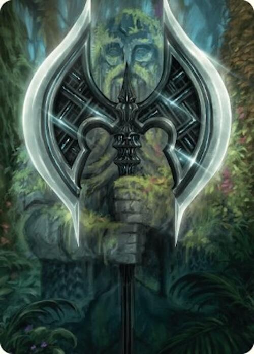 Leyline Axe Art Card (49/54) [Foundations Art Series] | Shuffle n Cut Hobbies & Games