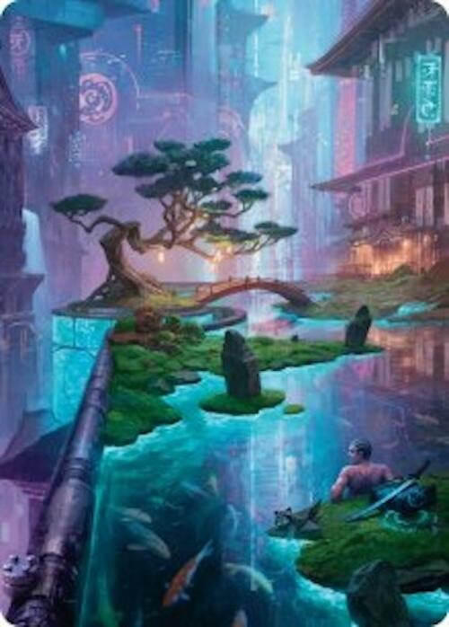 Island Art Card (22/54) [Foundations Art Series] | Shuffle n Cut Hobbies & Games