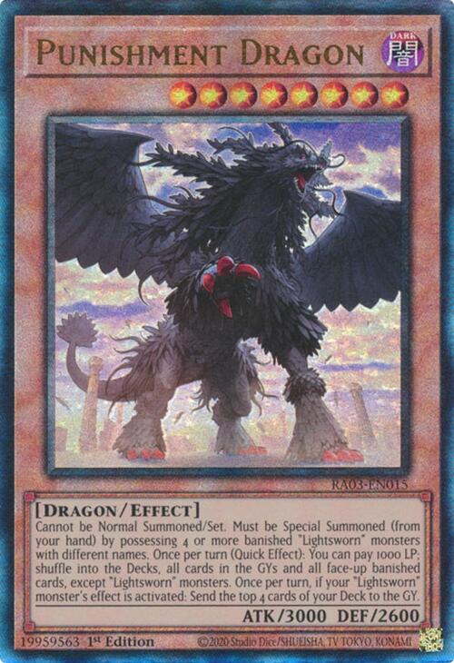 Punishment Dragon (UTR) [RA03-EN015] Prismatic Ultimate Rare | Shuffle n Cut Hobbies & Games