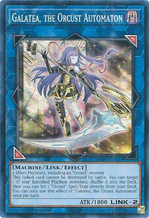 Galatea, the Orcust Automaton [RA03-EN044] Super Rare | Shuffle n Cut Hobbies & Games