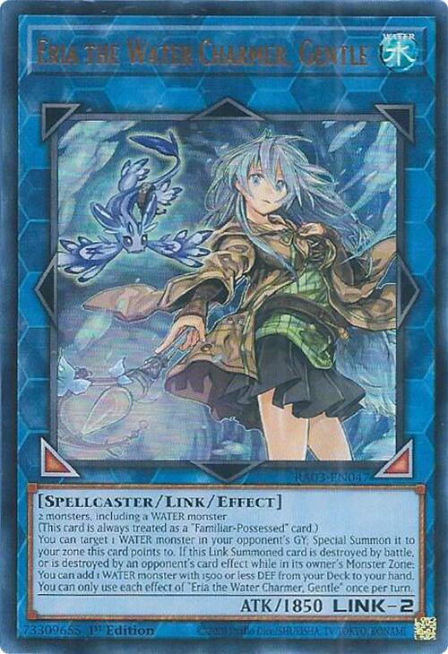 Eria the Water Charmer, Gentle (UR) [RA03-EN047] Ultra Rare | Shuffle n Cut Hobbies & Games