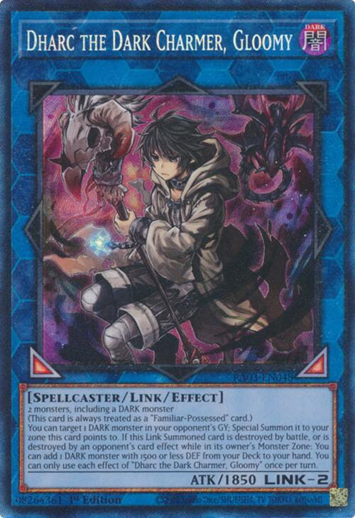 Dharc the Dark Charmer, Gloomy (CR) [RA03-EN048] Prismatic Collector's Rare | Shuffle n Cut Hobbies & Games