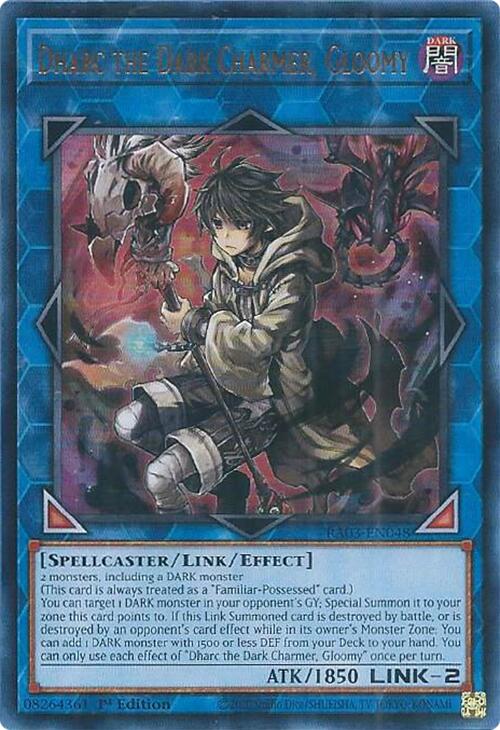 Dharc the Dark Charmer, Gloomy (UR) [RA03-EN048] Ultra Rare | Shuffle n Cut Hobbies & Games
