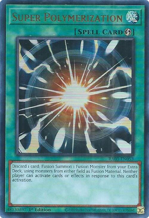 Super Polymerization (UR) [RA03-EN053] Ultra Rare | Shuffle n Cut Hobbies & Games
