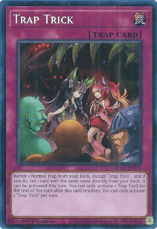 Trap Trick (Secret Rare) [RA03-EN078] Secret Rare | Shuffle n Cut Hobbies & Games