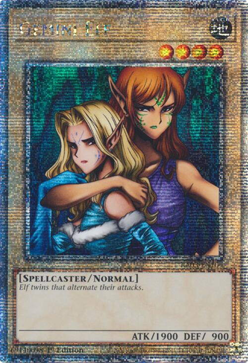Gemini Elf (Quarter Century Secret Rare) [RA03-EN109] Quarter Century Secret Rare | Shuffle n Cut Hobbies & Games