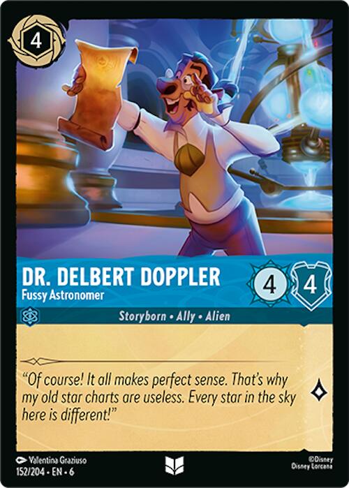 Dr. Delbert Doppler - Fussy Astronomer (152/204) [Azurite Sea] | Shuffle n Cut Hobbies & Games