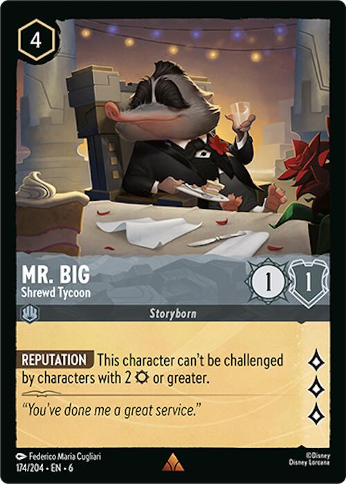 Mr. Big - Shrewd Tycoon (174/204) [Azurite Sea] | Shuffle n Cut Hobbies & Games