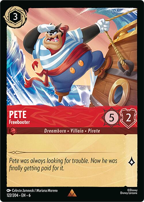 Pete - Freebooter (122/204) [Azurite Sea] | Shuffle n Cut Hobbies & Games
