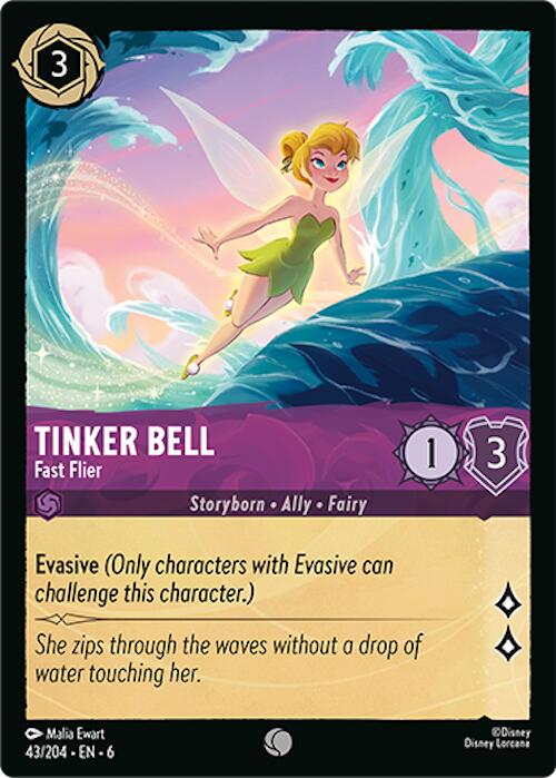 Tinker Bell - Fast Flier (43/204) [Azurite Sea] | Shuffle n Cut Hobbies & Games