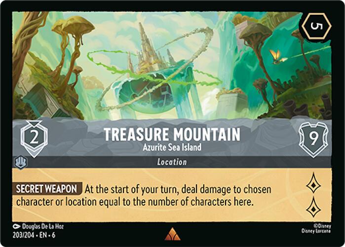 Treasure Mountain - Azurite Sea Island (203/204) [Azurite Sea] | Shuffle n Cut Hobbies & Games