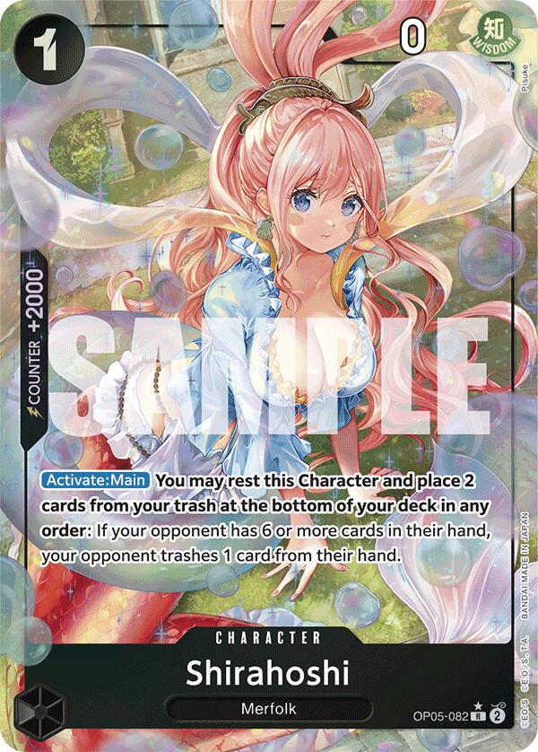 Shirahoshi (OP05-082) (Alternate Art) [Premium Booster -The Best-] | Shuffle n Cut Hobbies & Games