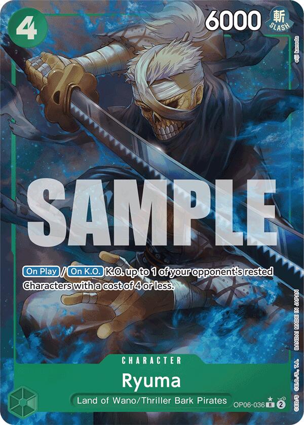 Ryuma (Full Art) [Premium Booster -The Best-] | Shuffle n Cut Hobbies & Games