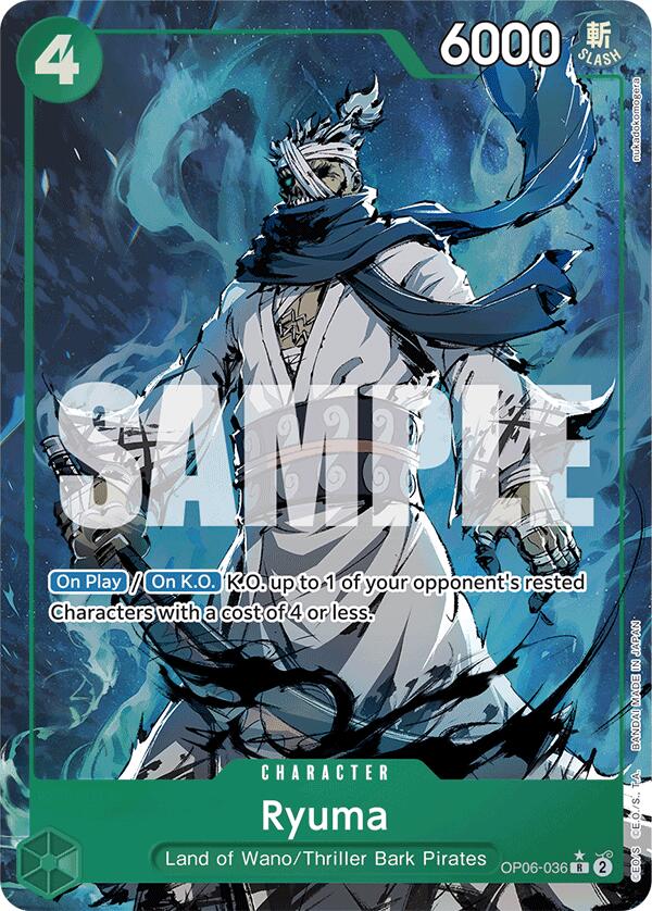 Ryuma (Alternate Art) [Premium Booster -The Best-] | Shuffle n Cut Hobbies & Games