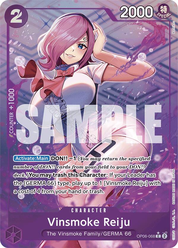Vinsmoke Reiju (OP06-068) (Full Art) [Premium Booster -The Best-] | Shuffle n Cut Hobbies & Games