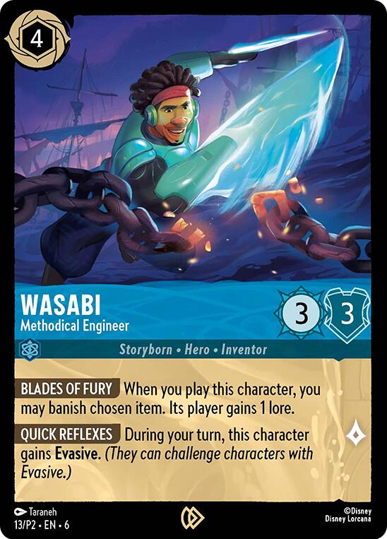 Wasabi - Methodical Engineer (13/P2) [Promo Cards] | Shuffle n Cut Hobbies & Games