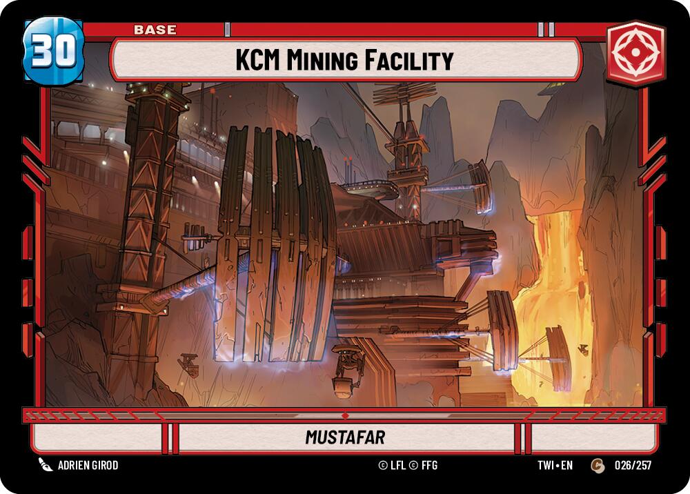 KCM Mining Facility // Battle Droid (026/257 // T01/T02) (026/257 // T01/T02) [Twilight of the Republic] | Shuffle n Cut Hobbies & Games