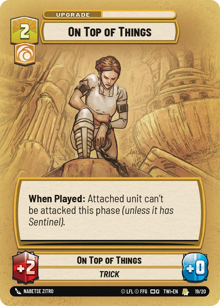On Top of Things (19/20) (19/20) [Twilight of the Republic: Weekly Play] | Shuffle n Cut Hobbies & Games