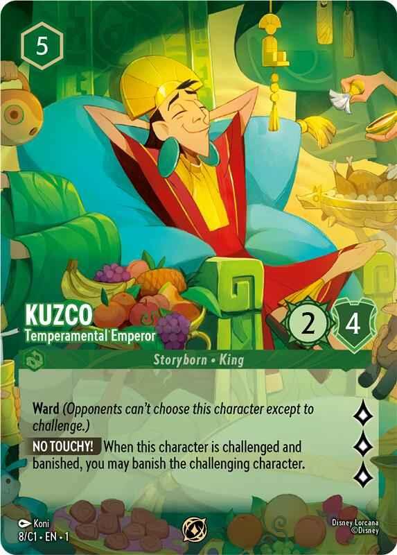 Kuzco - Temperamental Emperor (8) [Promo Cards] | Shuffle n Cut Hobbies & Games