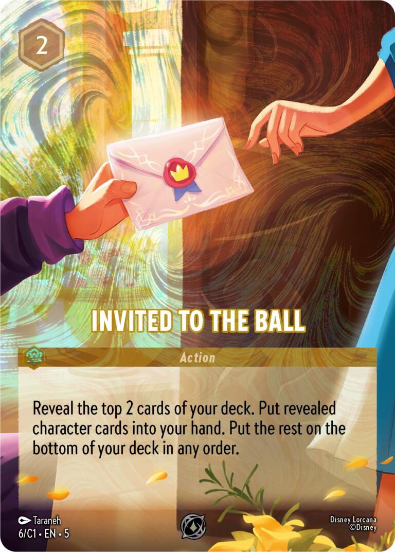 Invited to the Ball (6) [Promo Cards] | Shuffle n Cut Hobbies & Games