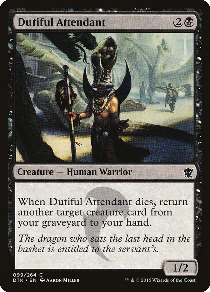 Dutiful Attendant [Dragons of Tarkir] | Shuffle n Cut Hobbies & Games