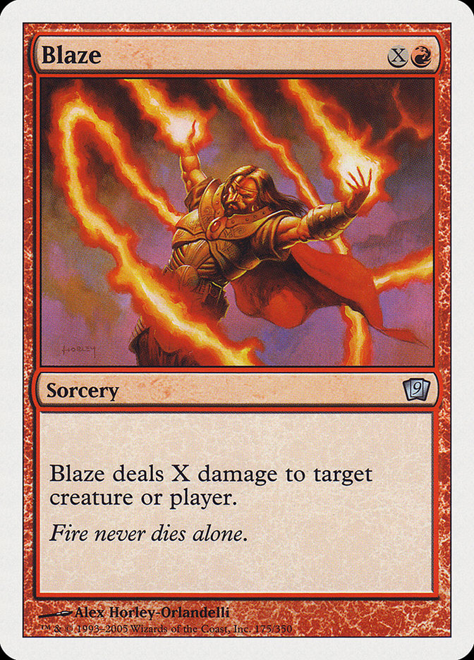 Blaze [Ninth Edition] | Shuffle n Cut Hobbies & Games