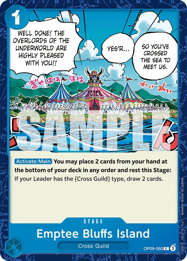 Emptee Bluffs Island [Emperors in the New World] | Shuffle n Cut Hobbies & Games