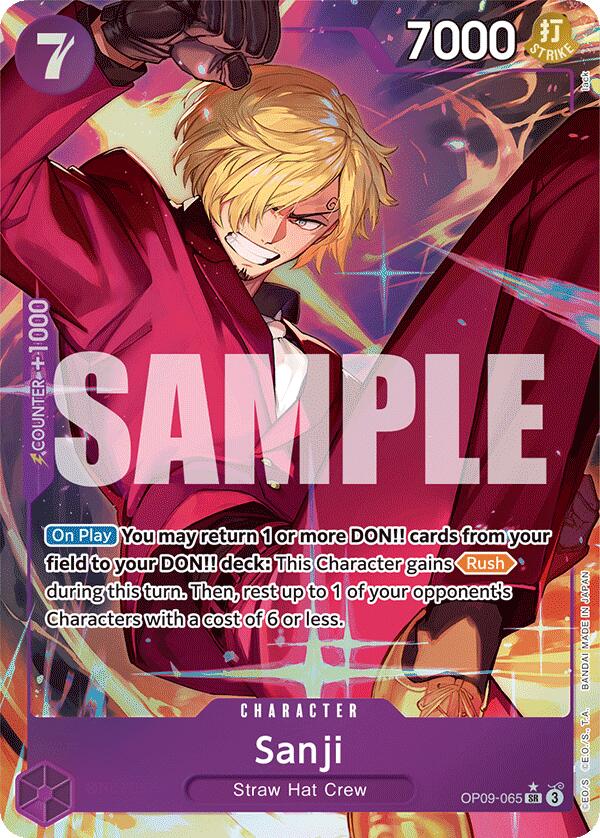 Sanji (Parallel) [Emperors in the New World] | Shuffle n Cut Hobbies & Games