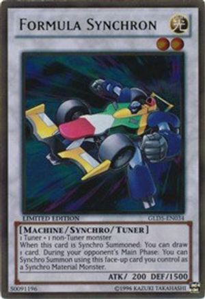 Formula Synchron [GLD5-EN034] Gold Rare | Shuffle n Cut Hobbies & Games