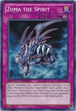 Zoma the Spirit [GLD5-EN049] Common | Shuffle n Cut Hobbies & Games