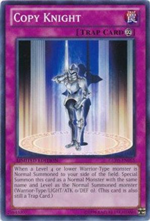 Copy Knight [GLD5-EN055] Common | Shuffle n Cut Hobbies & Games