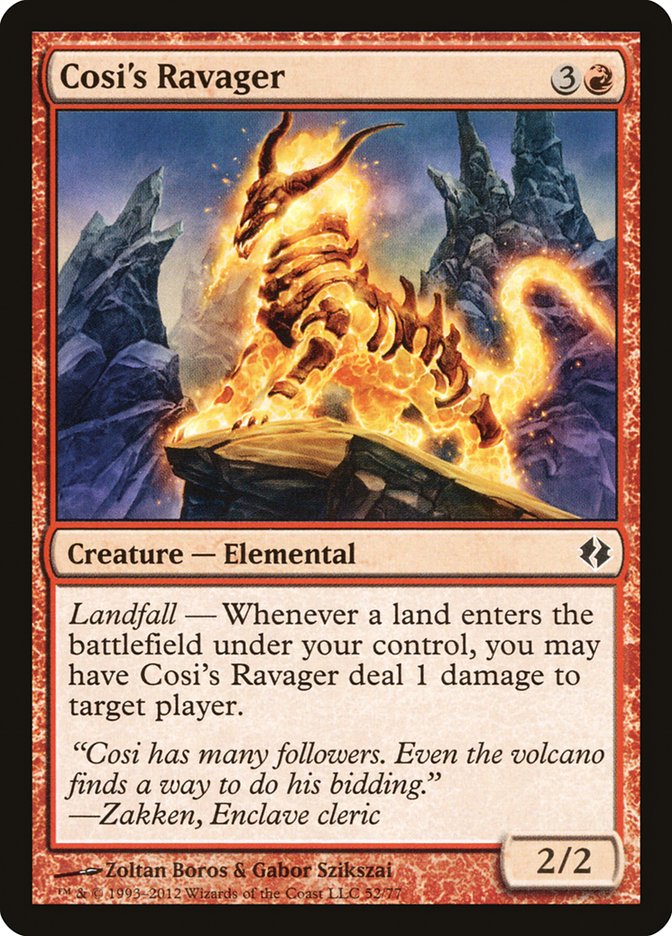 Cosi's Ravager [Duel Decks: Venser vs. Koth] | Shuffle n Cut Hobbies & Games