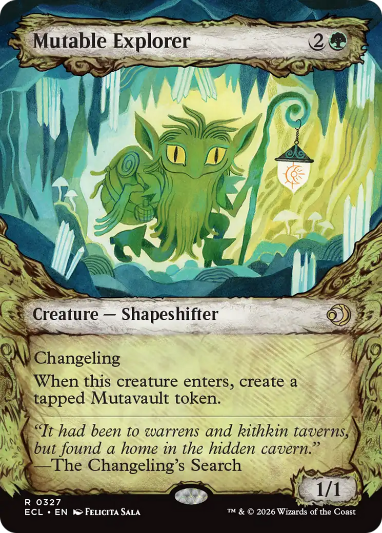 Mutable Explorer (Showcase) [Lorwyn Eclipsed] | Shuffle n Cut Hobbies & Games
