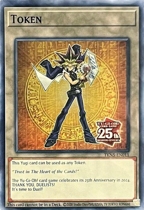 Token: Yugi [TKN5-EN011] Super Rare | Shuffle n Cut Hobbies & Games